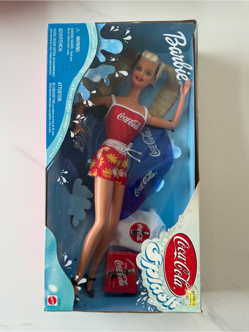 1999 Coca-Cola Splash Barbie Special Edition #25590 NRFB Vintage